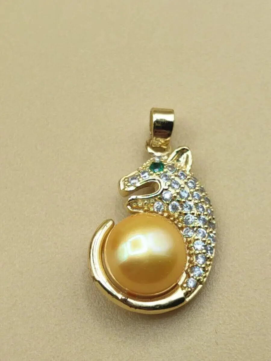 hot-aaaa-8-9mm-south-sea-genuine-golden-stud-pearl-pendant