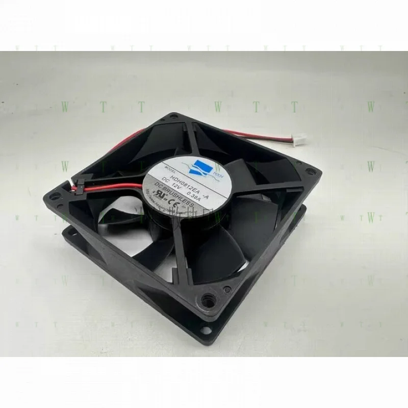 H 1개 HXH 8025 HDH0812EA DC12V 0.38A 8cm 높은 공기 흐름 냉각 팬