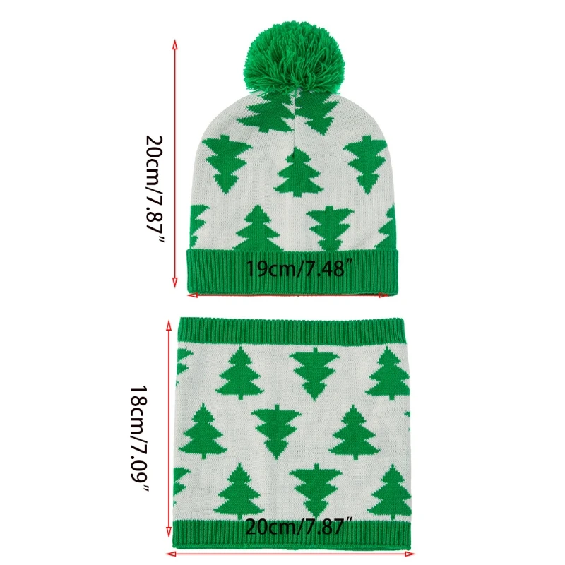 Рисунок 6 - Новый стильный комплект из шарфа и шапки для малышей