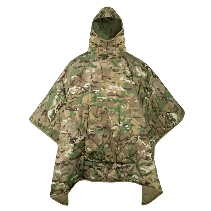 

Wearable Sleeping Bag Poncho Winter Wearable Cloak Blanket Soft Sleeping Bag Cloak Cape For Camping Fishing Outdoor Sport