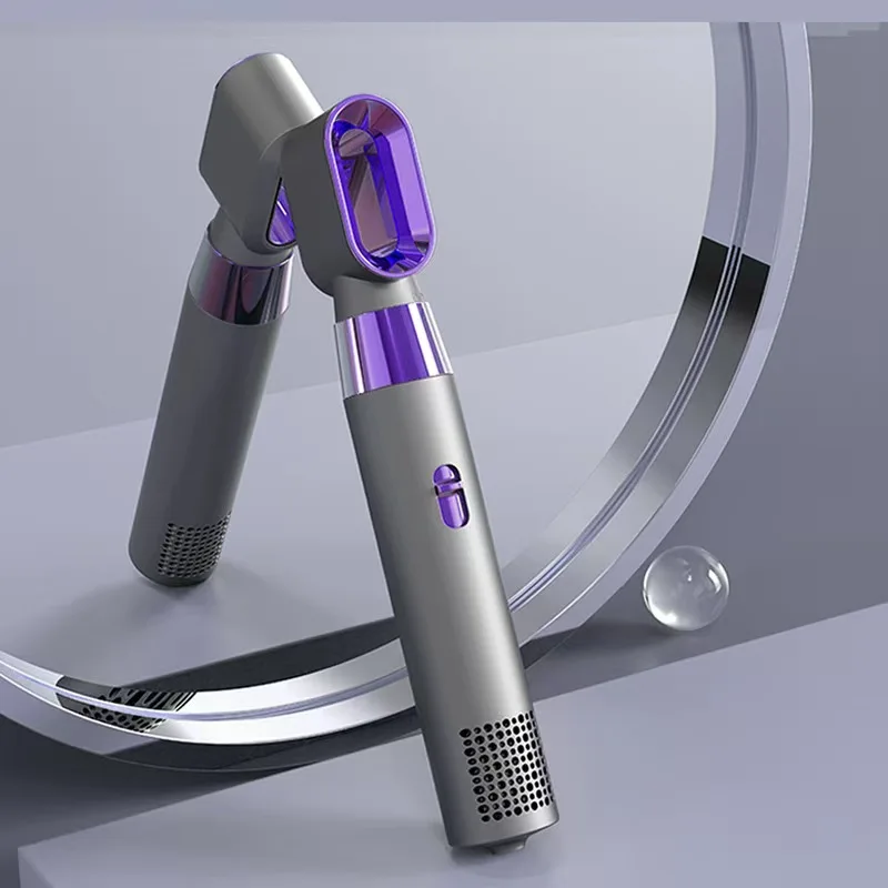 Hair Dryer Hot Comb Set 3 in 1 Mini Hot Air Comb Multi-function Hair Styling Brush Automatic Straightener Curler