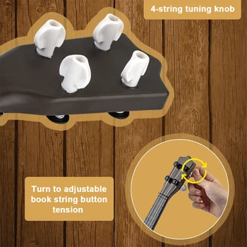 16 In Kids Toy Classical Ukulele Educational Toys Kids Ukulele Simulating Music Toys for Kids Toddlers Birthday Holiday Gifts 4