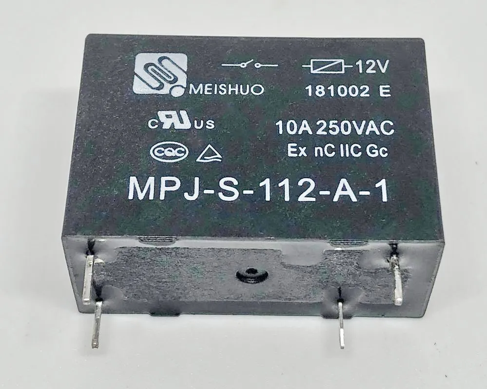 5PCS MPD-S-112-A 12VDC Relay 12V 10A 4PIN NEW | eBay