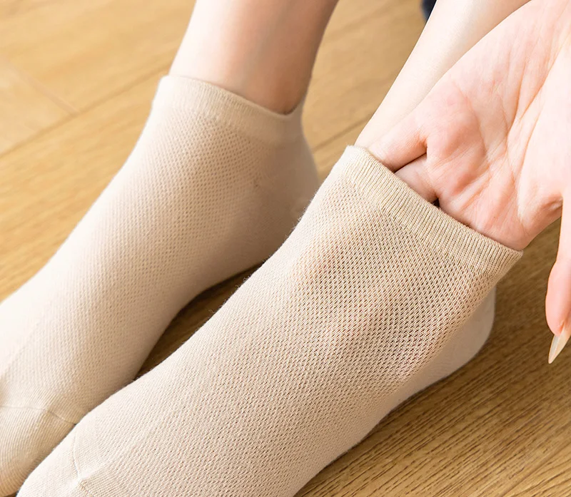 5 Paar Damensocken, Harajuku, niedliche Stickerei, Baumwolle, Knöchelsocken, Krone, Kawaii, Bonbonfarben, Frühling, Sommer, atmungsaktiv, kurze Socken – Detail 6