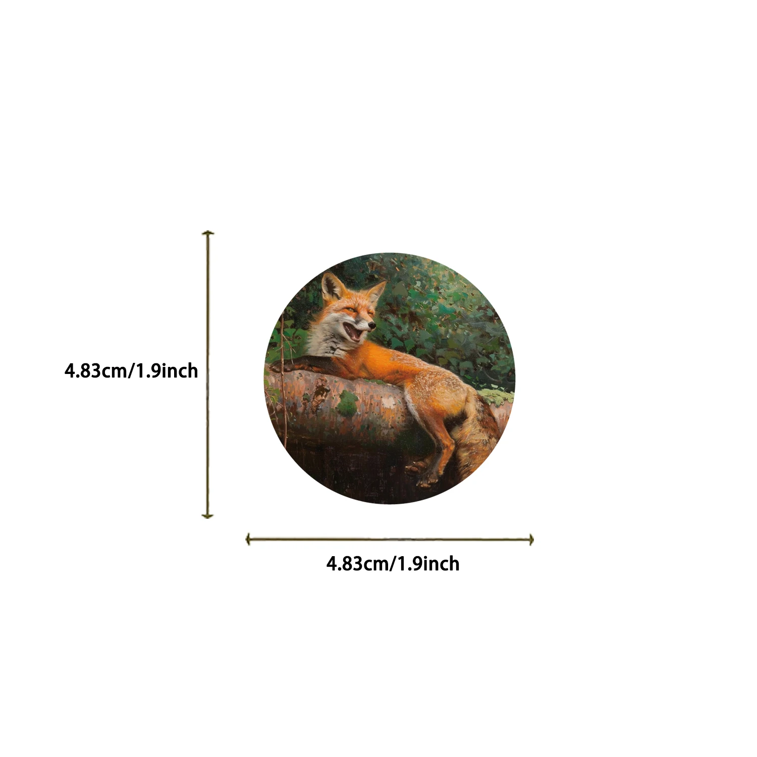 50PCS Retro Cartoon Zoo Wild Animals Stickers for Toy DIY Phone Luggage Skateboard Laptop Kawaii Decals Graffiti Sticker 3
