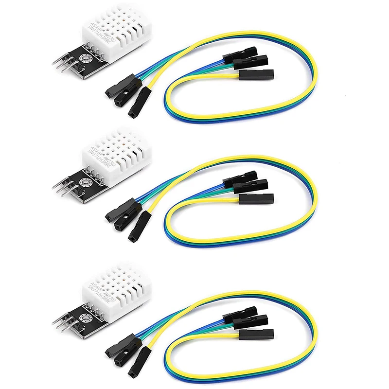 

3Pcs for DHT22/for AM2302 Digital Temperature and Humidity Sensor Module for Arduino Replace SHT11 SHT15