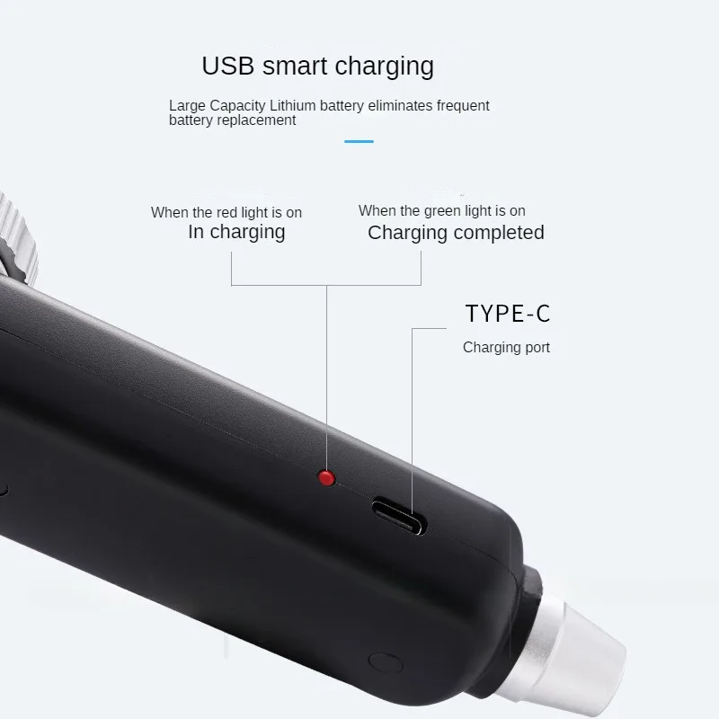 7 Led 조명 30X USB 충전 돋보기 UV 보라색 빛 검증 감사 골동품 보석 휴대용 돋보기