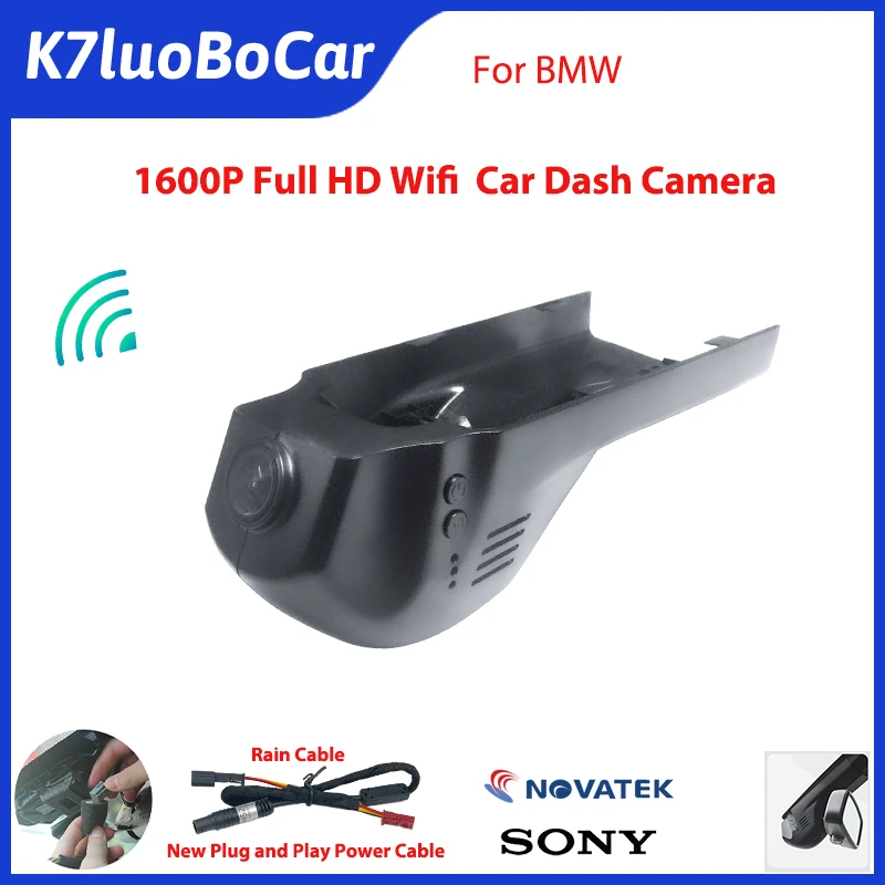 rearview mirror camera 1600P Full HD Wifi Dash Cam Car Dvr Camera For BMW  X1/F48/X3/F25/X4/F26/X5/F15/X6/F16/1/2/3/4/5/7/F20/F30/F31/F32/F40/F10/F07 full hd car dvr 1080p