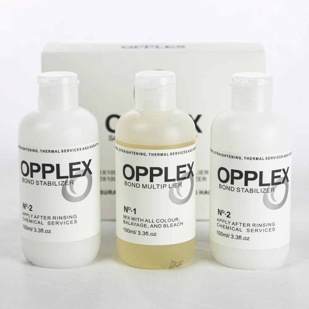 OEM brand private label professional opplex salon use treatment kit 1 2 No 3 repairing best collagen keratin hair treatment