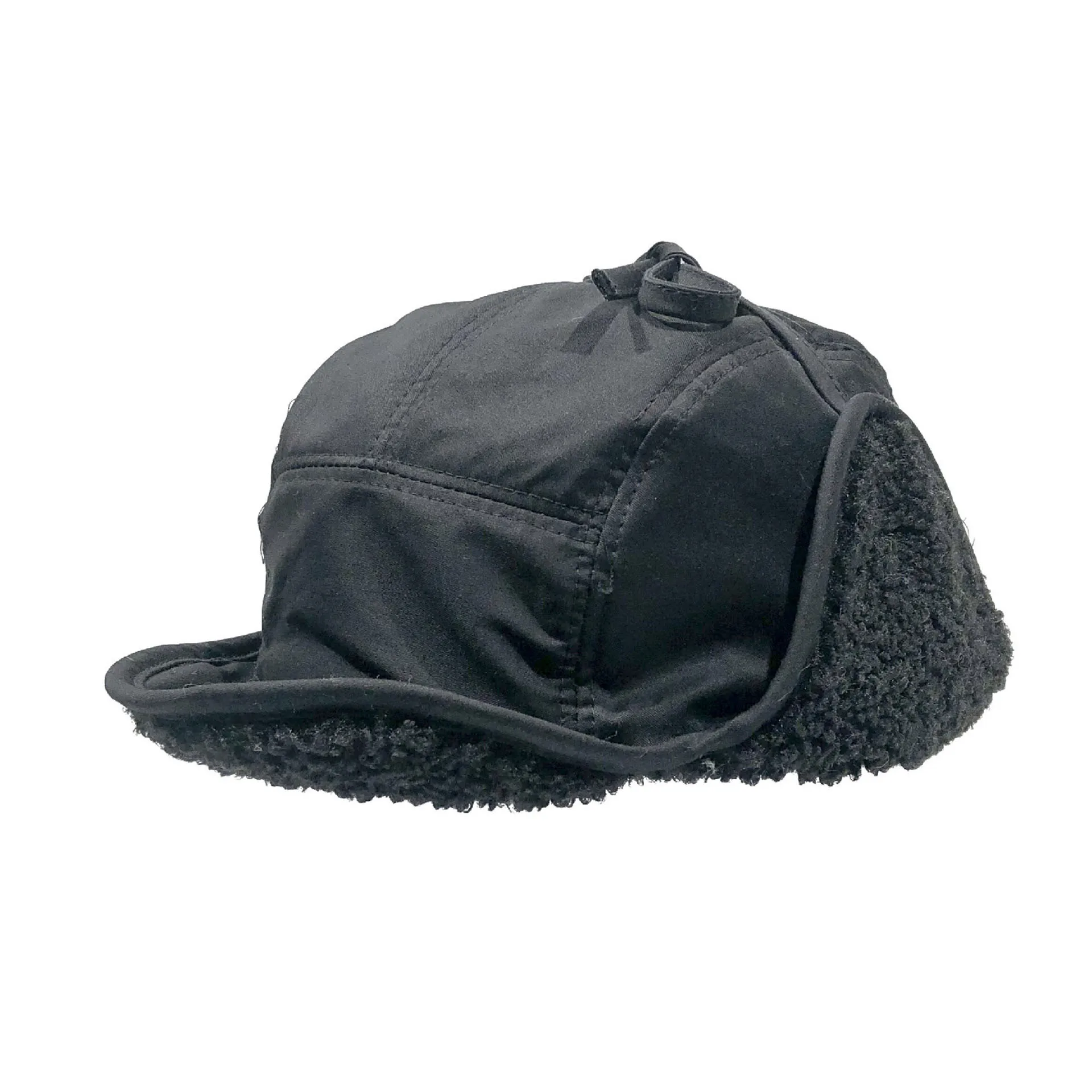 

winter Double-sided Wear Earlap Women Cavalry Hat Women Solid Color Causal Lamb Wool Chic Hats Warm Ear Protection Earlap Female