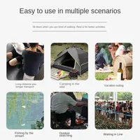Portable Telescopic Folding Stool Outdoor Camping Retractable Stools for Travel Hiking Beach Chair Foldable Fishing Stool Chairs 2