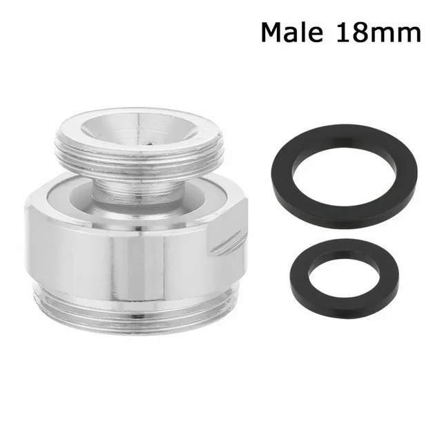 `Swivel Aerator Adapter `360 Degree Adjustable Kitchen` Faucet Fittings Tap Aerator `Connector Water Purifier Accessories 4