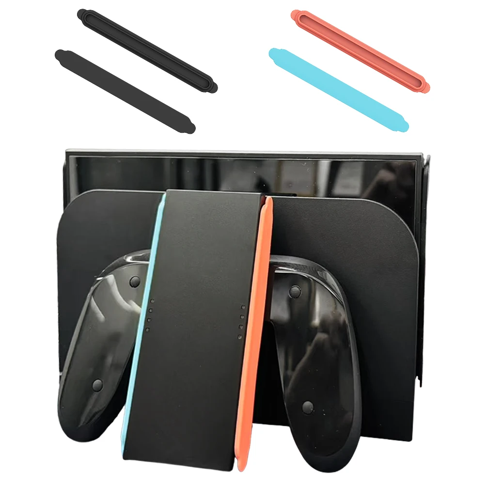 For Switch 2 Dust Prevention Plug Silicone Dust Plug Decoration Strips For Switch 2 Joy-Con Decorative Strips Handles Trim