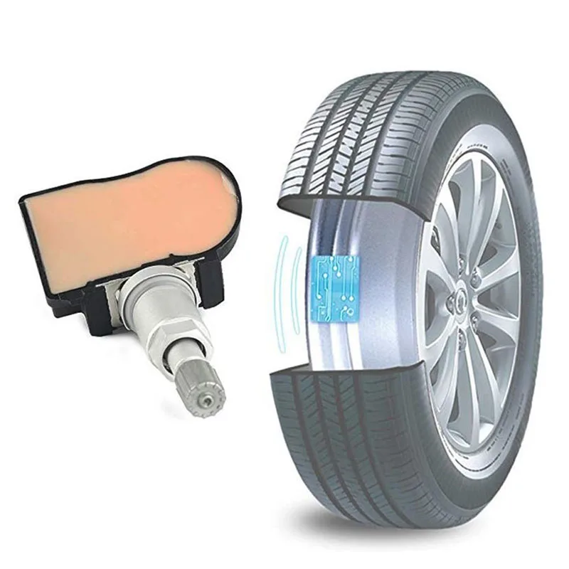 Ÿ̾ з  TPMS, ֻ н δ  ƽø 40700-9PA0A, 433Mhz, 4 