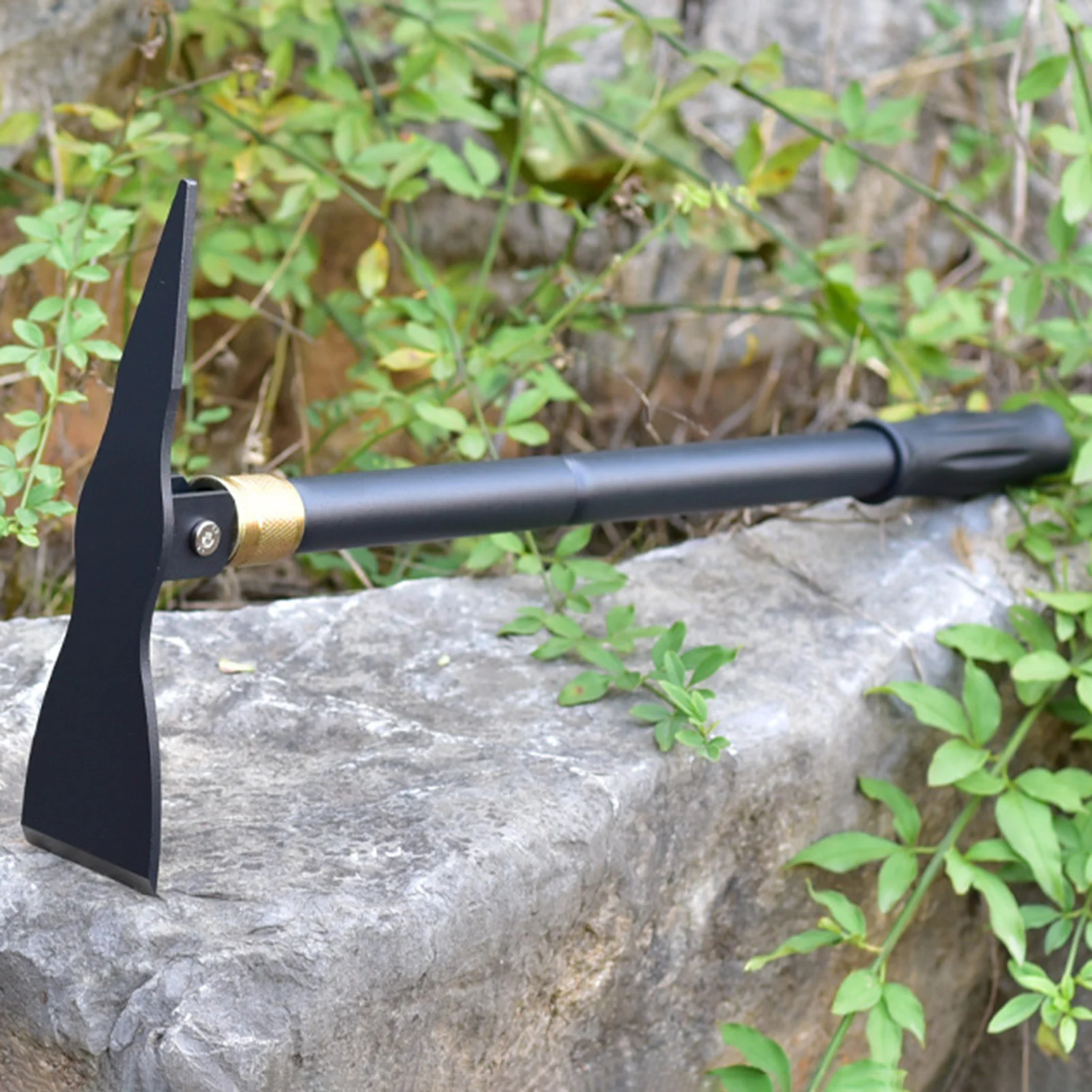 Manganese Steel Folding Shovel Hoe Pick Portable Camping Shovel Outdoor Garden Shovel Multipurpose Digging Tool 5