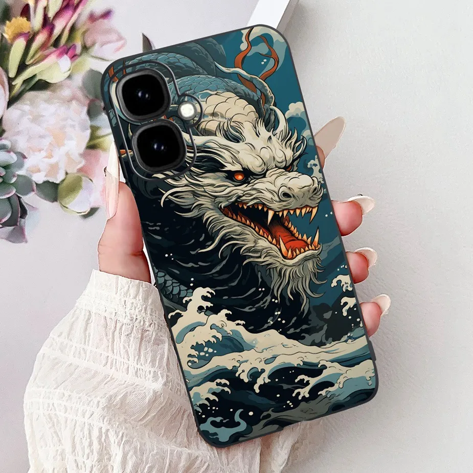 Stylish Painted Soft Silicone Phone Case for Infinix Smart 10 Series