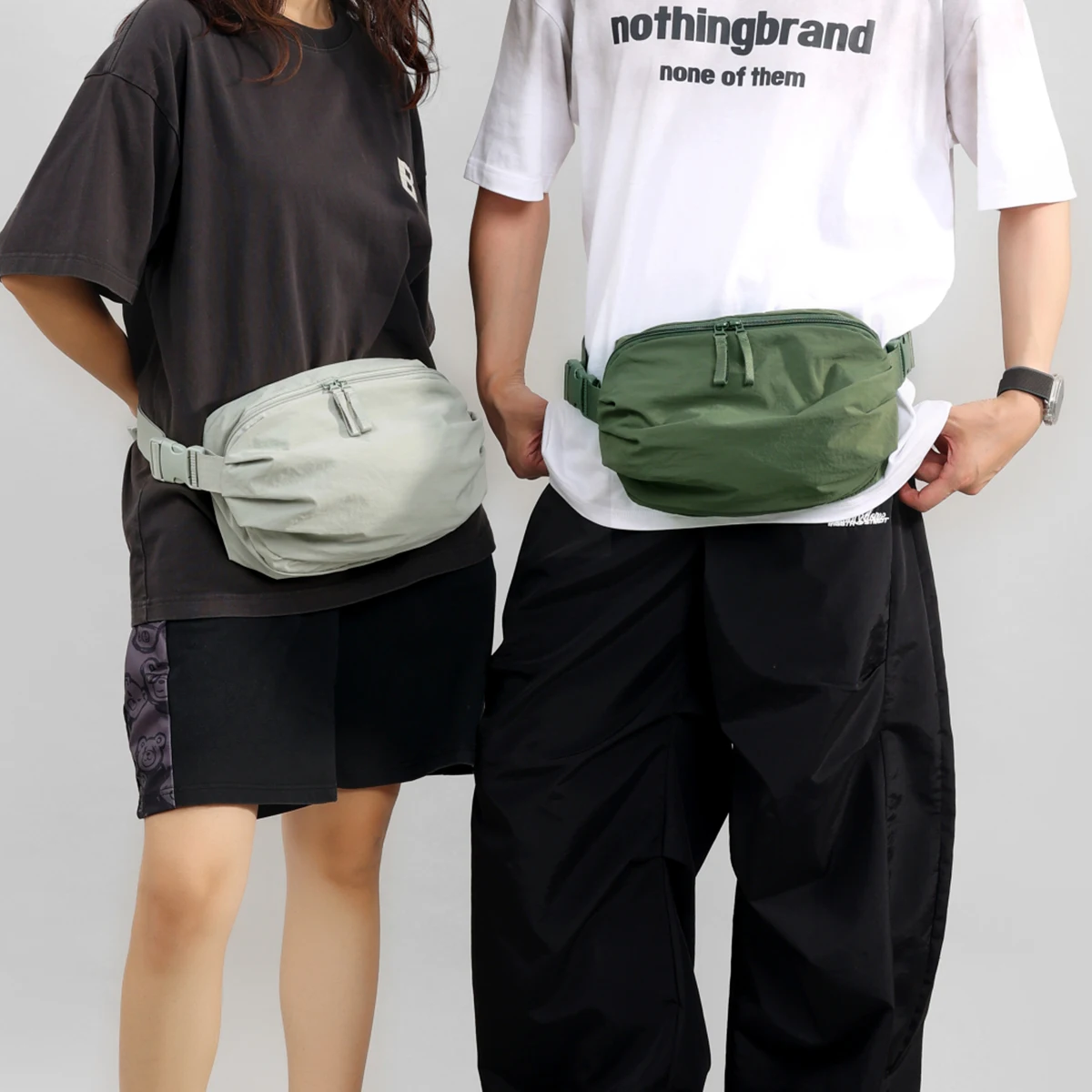 New Crossbody Bag Waterproof Portable Small Bag Chest Bag Women's Shoulder Bag Ins Single Shoulder Chest Bag Waist Bag Large Capacity Men's Hiking Outdoor