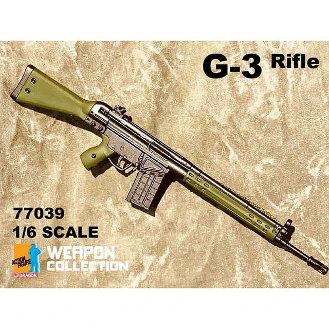Dragon DML 77025 / 77039 1/6th Scale Weapon Collection G3 Gun Model