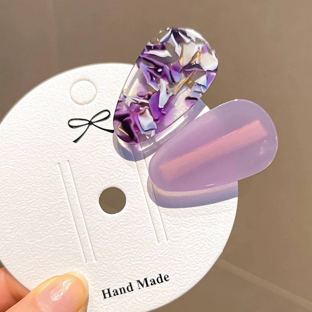Neue Koreanische Essigsäure Geometrische Frauen Seite Clip Mode Frische Mädchen Haar Clip Krabben Retro Pony Entenschnabel Clip Haar Zubehör – Detail 7