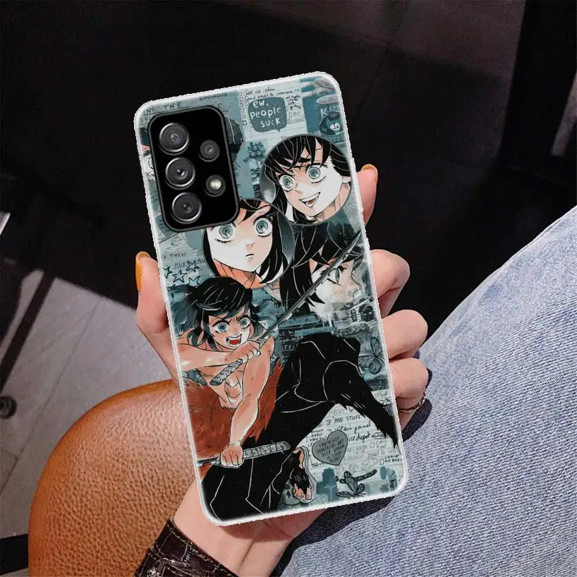 Demon Slayer Kimetsu No Yaiba Cover Phone Case For Samsung