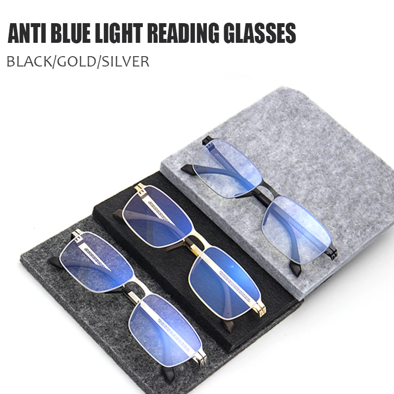 VKYEE High Quality Super Stretch Business Read Glasses Men Anti