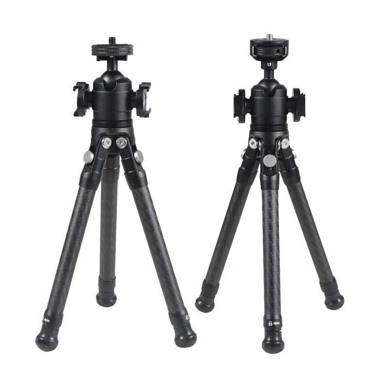 14ScrewTripodforPhoneCarbonFiberMiniTripodforiPhoneMini