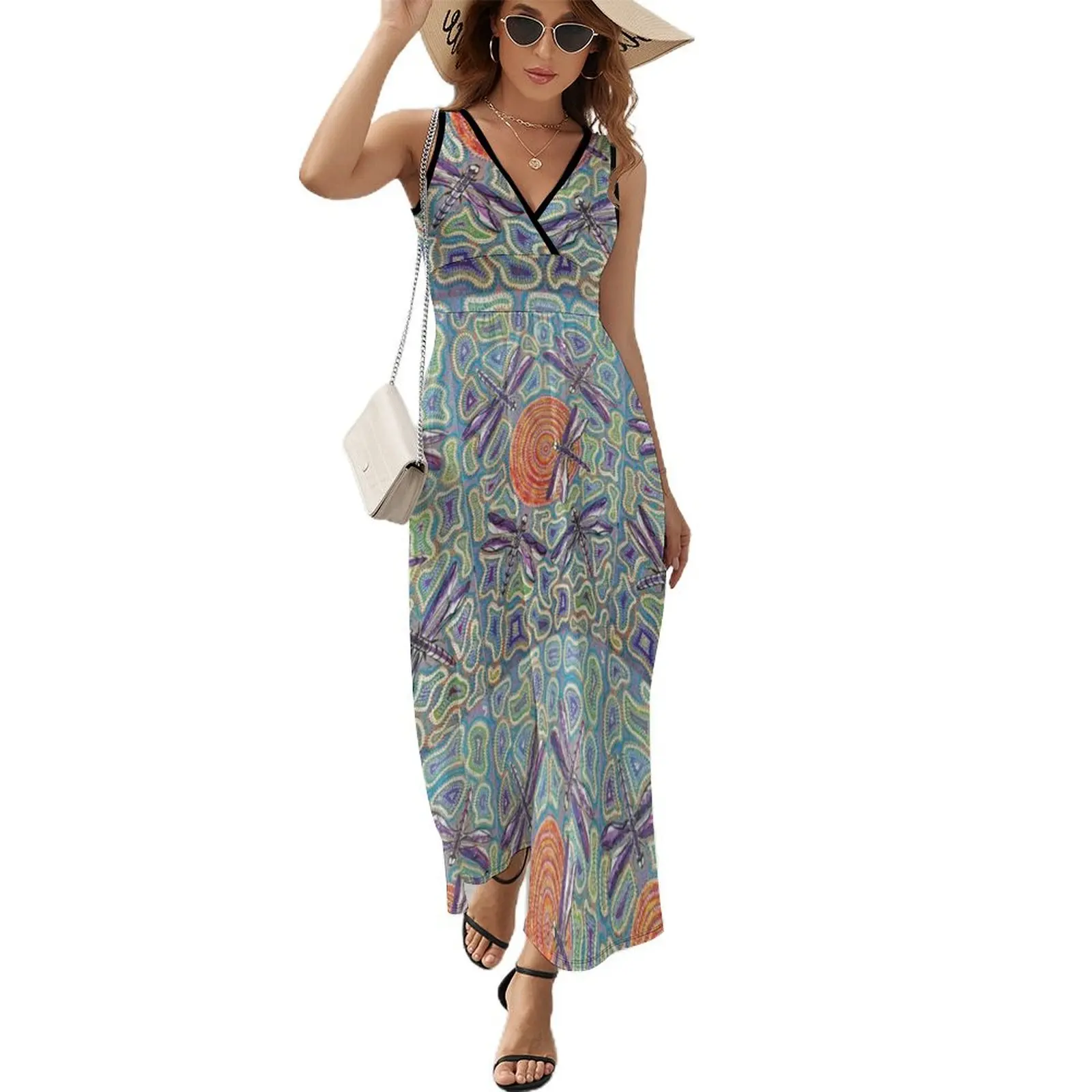 

Dry Season Sleeveless Dress dress for women 2024 Women's clothing summer dress daily summer dresses for women 2024