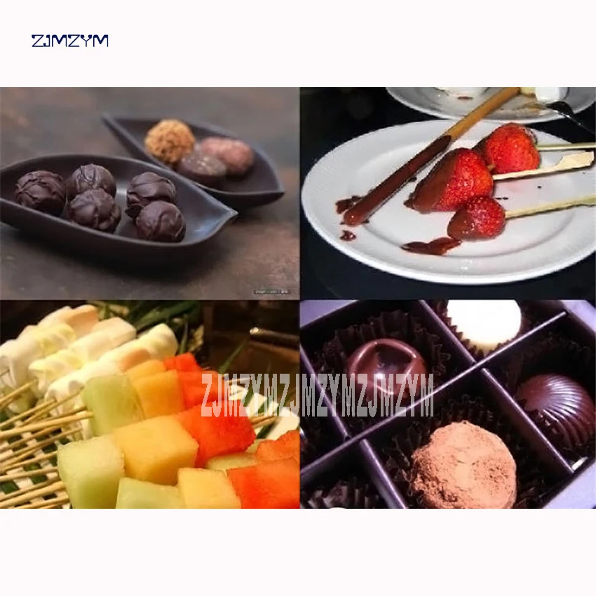 220V/50hz New Arrival 3-tier Mini Chocolate Fondue Chocolate Fountain For Home Use Machine 3-tier diameter of 8.5cm/6cm/3.5cm
