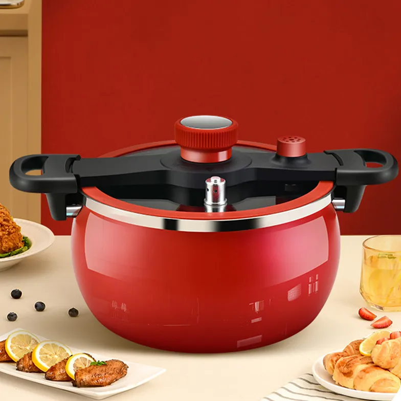 

7L Explosion-proof Variable Pressure Soup Pot, Household Multifunctional Non Stick Stewing Pressure Pot, Universal Stove