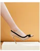 High Heels Sexy Prom Mixed Colors Women Pumps Ladies Stiletto Suede Designer Elegant Office Shoe 3