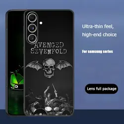 Avenged Sevenfold Band Design Soft Black Phone Case for Samsung Note20Ultra (Z10)