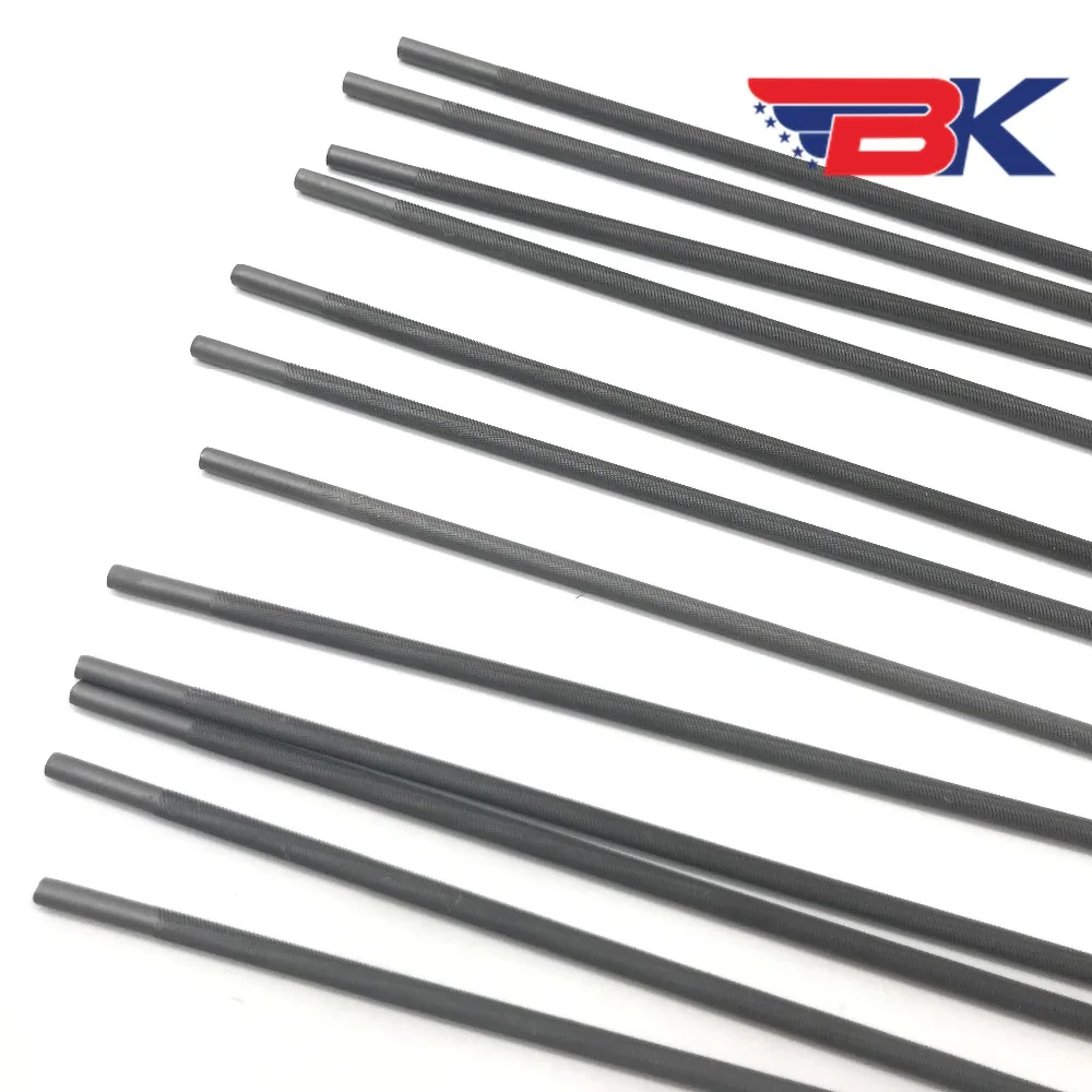 Chainsaw Sharpening Files Pack Of 12pcs Fit For STIHL Chain Saw 200x 4.0mm 7 7/8 x 5/32" 5605 773 4012
