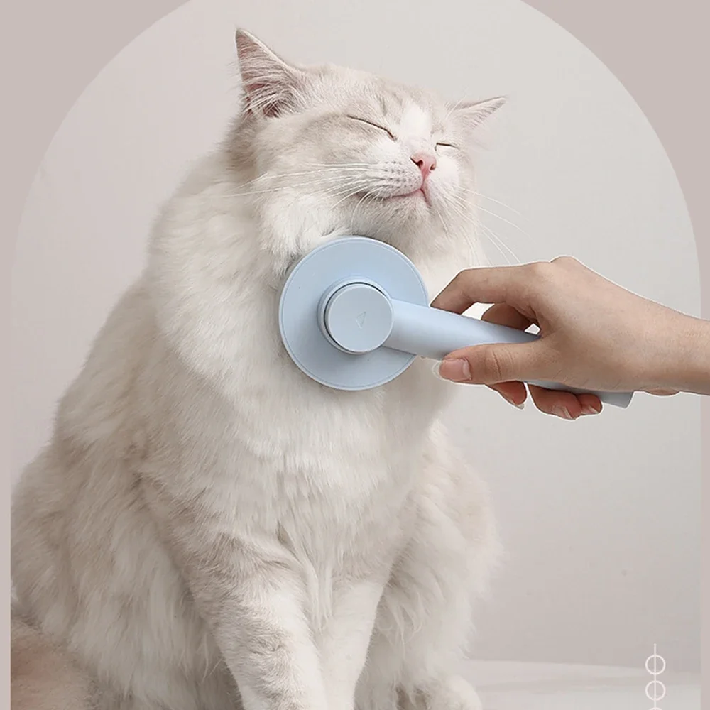 Cat Comb Cat Brush Pet Hair Removal Brush Pet Grooming Brush for Cats Dogs Pets Hair Remover Massages Puppy Kitten Accessories 3