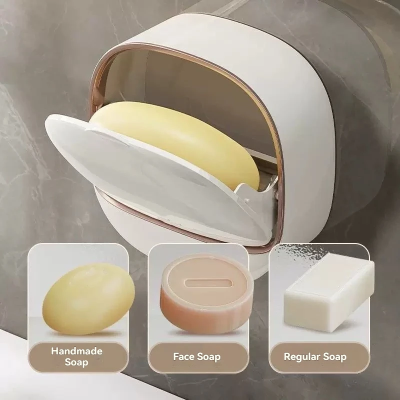Waterproof Hanging Soap Holder with Drainage 5