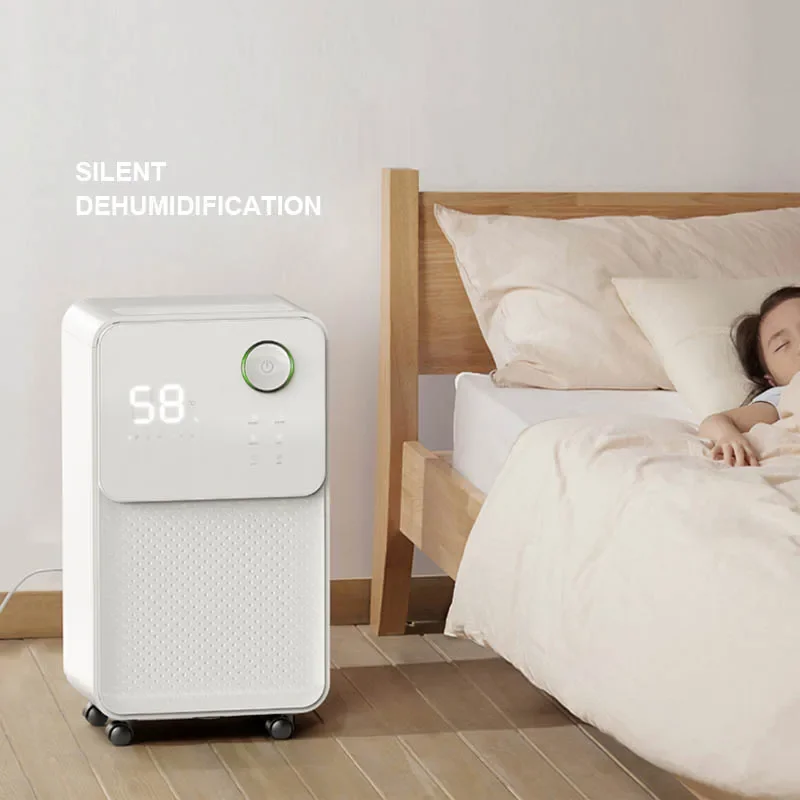 Acare 제습기 습기 흡수기, 물 탱크 포함, 조용한 공기 제습기, 집 지하실 욕실 옷장 공기 건조기 