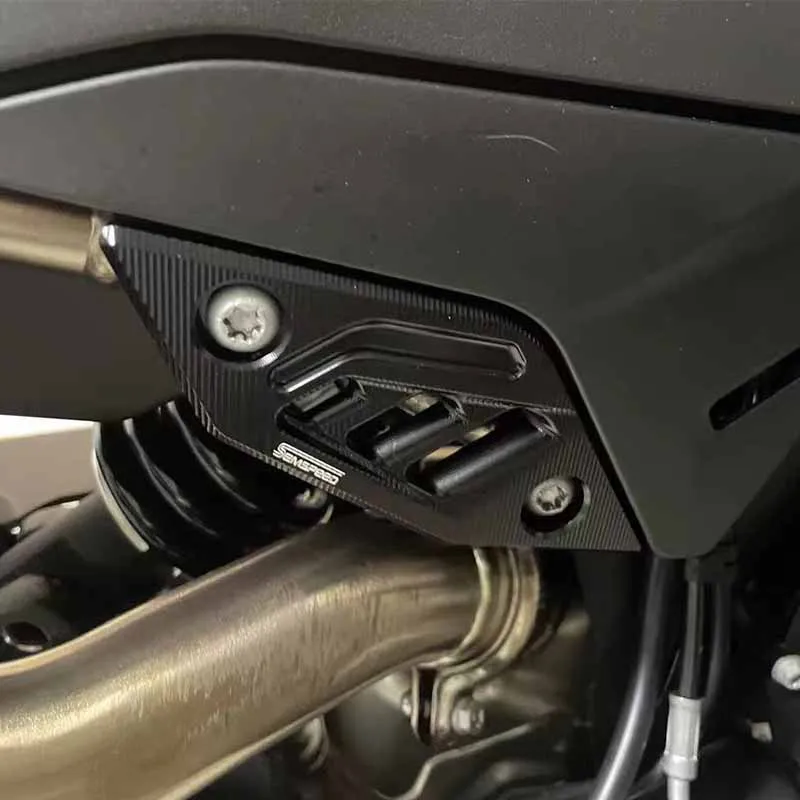 Rear Foot Pedal Removal Decorative Cover For CF MOTO 800 NK 2023