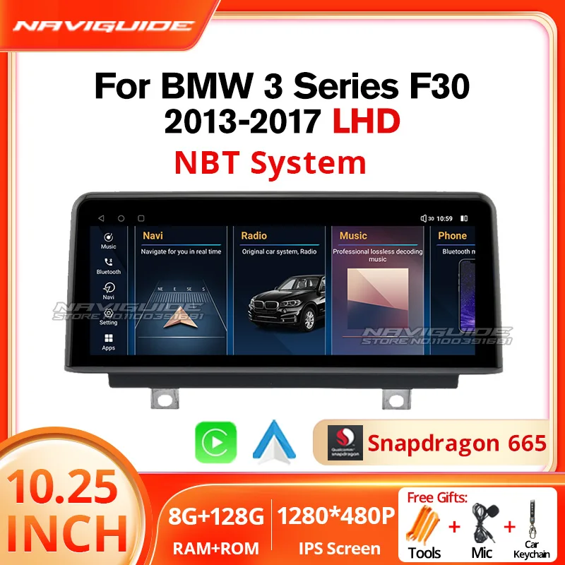 

Автомобильный мультимедийный плеер, головное устройство на Android 12, с GPS, для BMW 3, 4 Series, F30, F31, F32, F33, F34, DSP