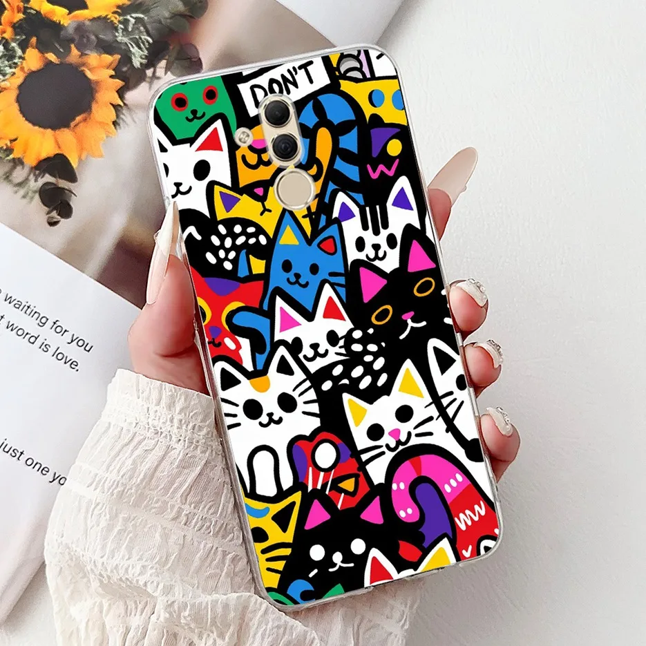 Stylish Painted Soft Slim Phone Case for Huawei Mate 20 Series