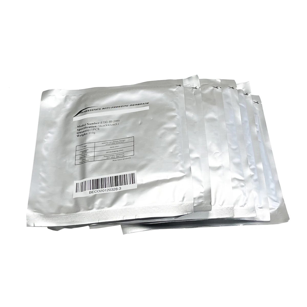 Fat Freezing Membranes Anti Freeze Membranes Gel Patches for Cryolipolysis Body Slimming Massager Weight Loss Lipo Cold Therapy