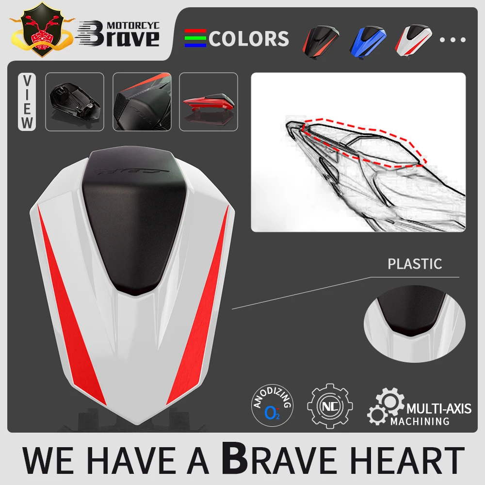 ForHONDACBR1000RR201720182019202020212022RearPassengerSolo