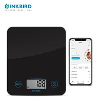 INKBIRD IBFS-01 Báscula de Cocina Digital LCD Bluetooth para Hogar, Alimentos, Joyería. Balanza Electrónica de Alta Precisión