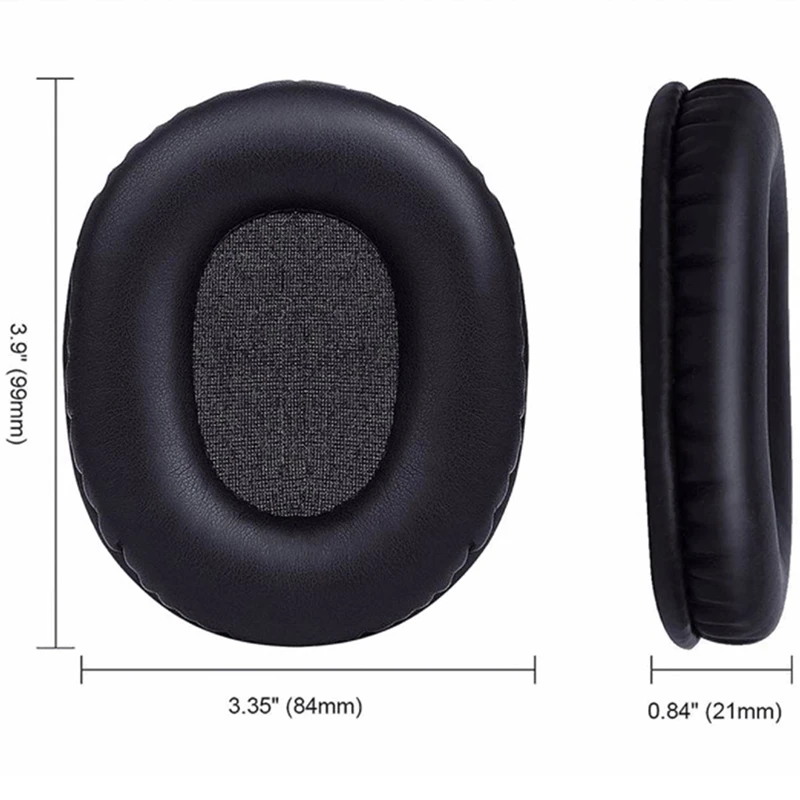 M50X Replacement Earpads Compatible With Audio Technica ATH M50 M50X M50XBT M50RD M40X M30X M20X MSR7 SX1 Headphones images - 6