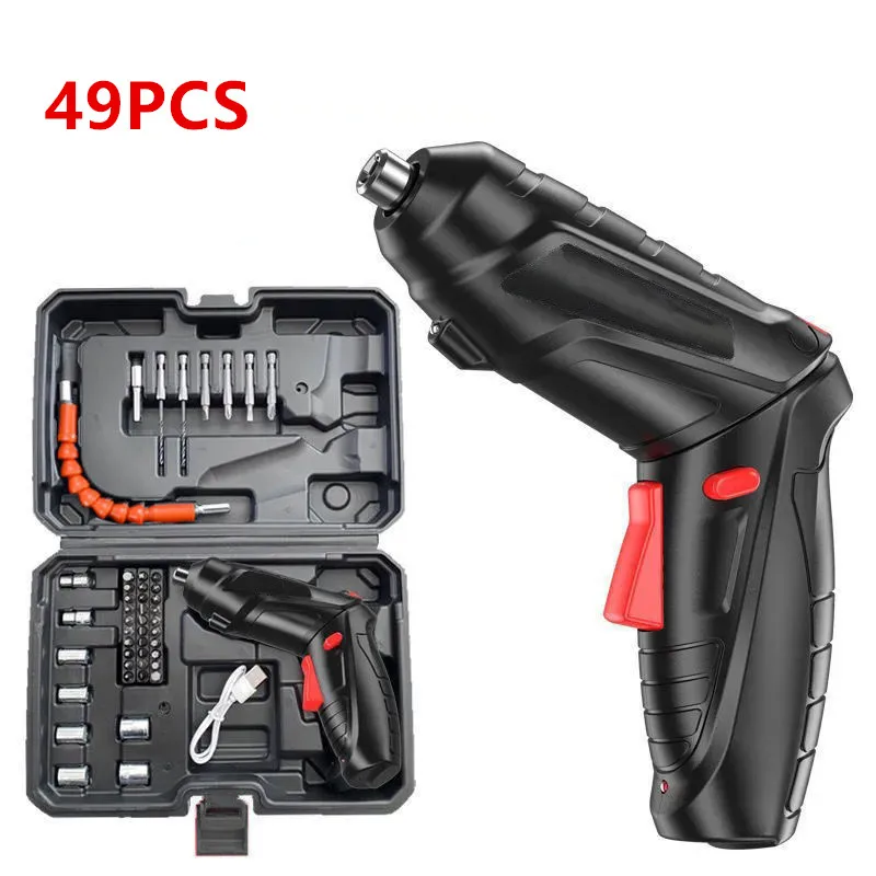 

Multifunctional 3.6V Electric Screwdriver Rechargeable Mini Pistol Electric Drill Driver Screwdriver Drill Power Tool For Home
