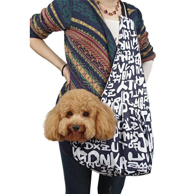 Oxford Cloth Sling Pet Dog Puppy Cat Carrier Tote Single Shoulder Bags