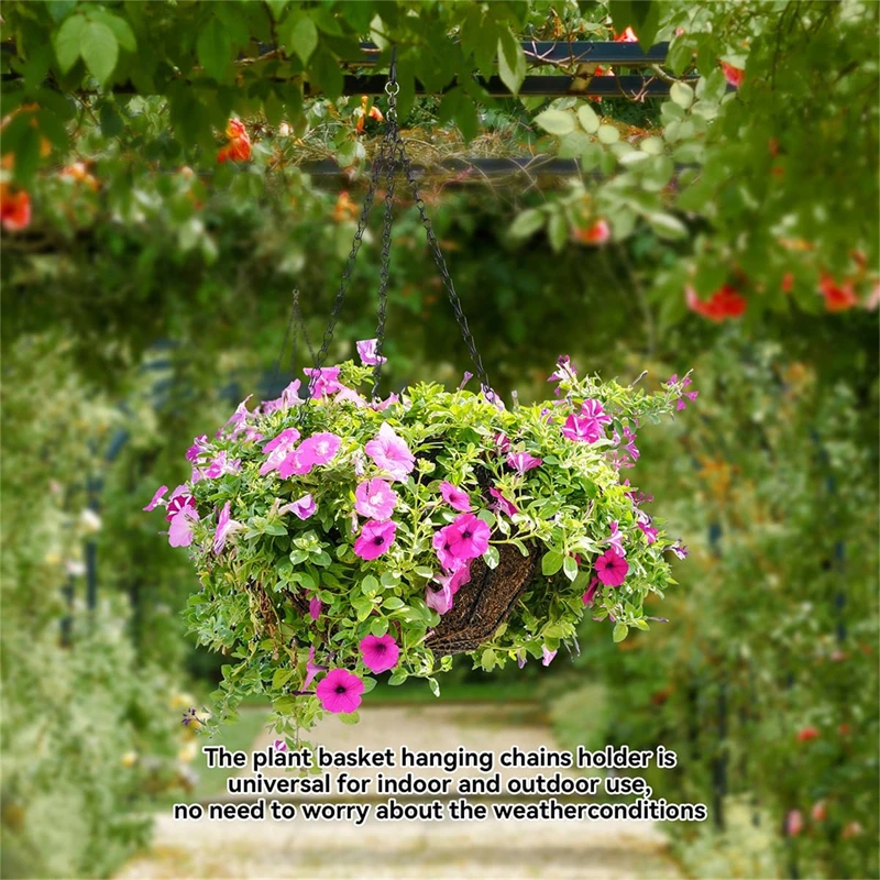 植木鉢用ハンギングチェーン、庭用ハンギングチェーン、屋外植物装飾