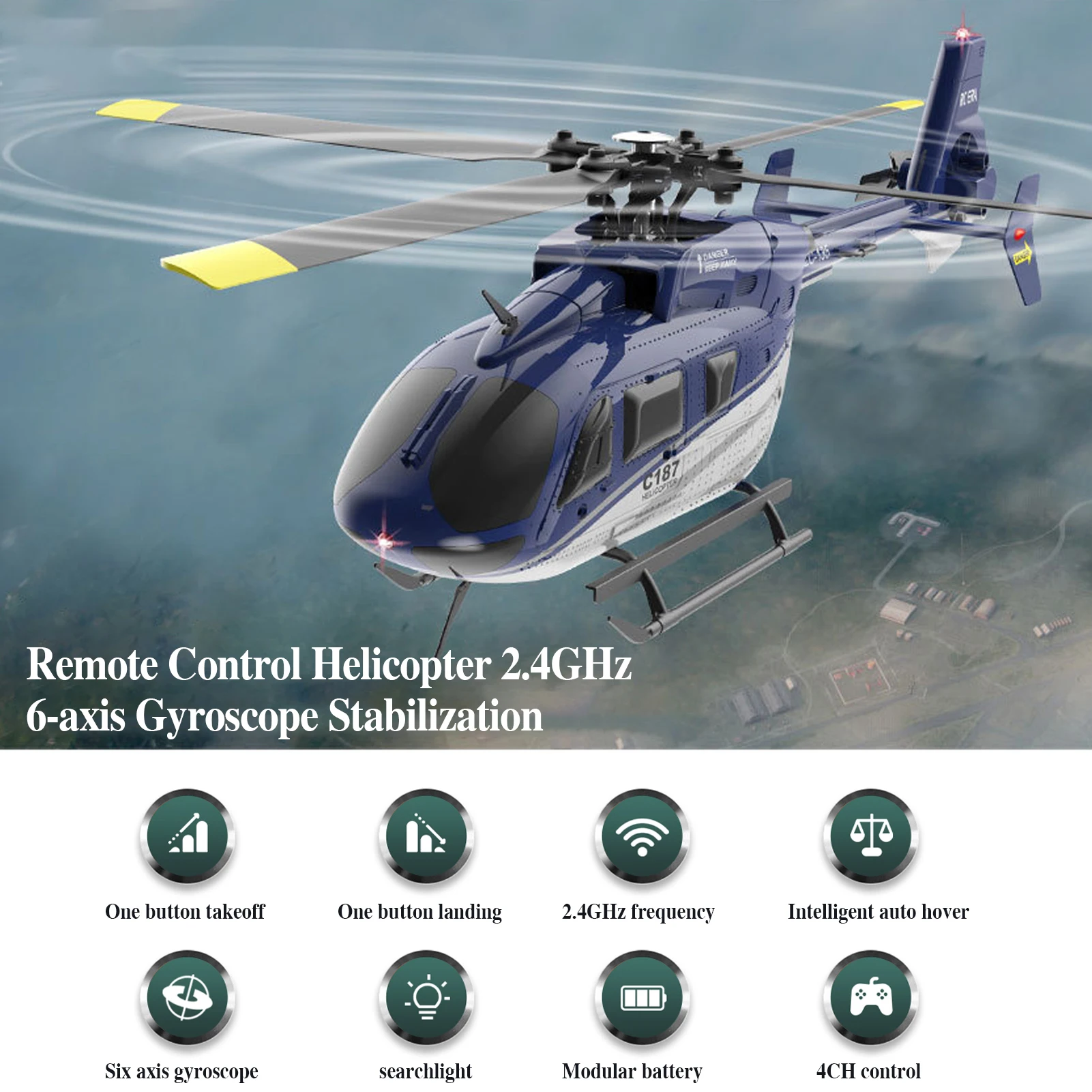 lifcasual Helicóptero RC Helicóptero de control remoto de 2 canales con lifcasual Helicóptero RC Helicóptero de control remoto de 2 canales con