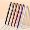 5 Colors Eyeliner Pencil Waterproof Long-lasting Blue Black Brown Easy Wearing Eyeliner Pen 3