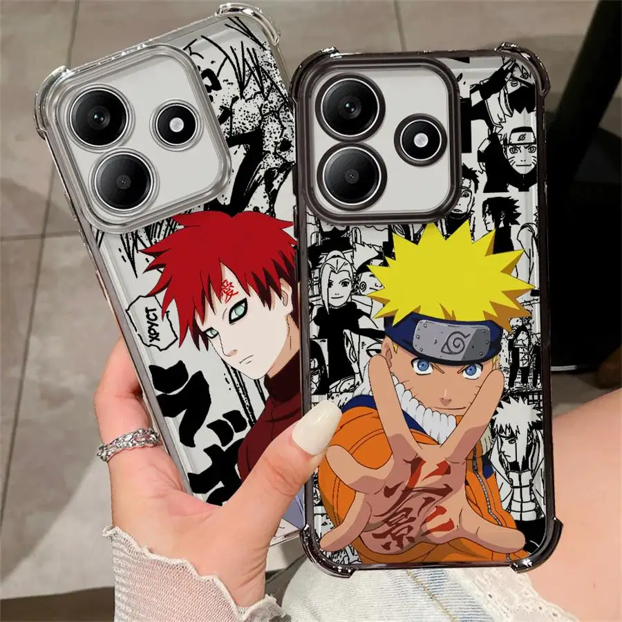 Cool Anime N-NarutoS Plating Phone Case with Airbag Protection