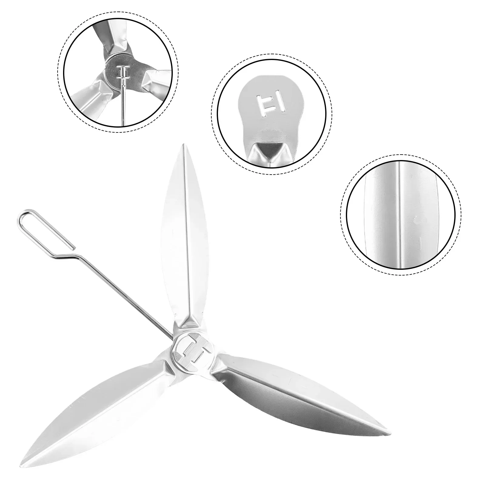 Damper Blades Cleaning System Kit One-touch 22-1/2-inch For 7444 7403 For Weber Grill Heat Resistant