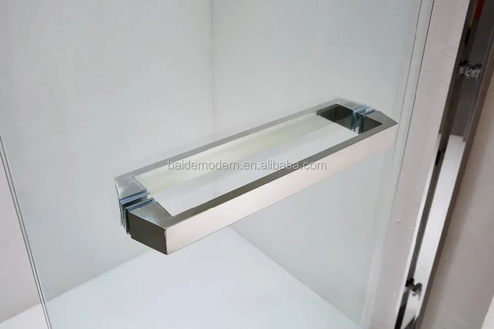 Freestanding Rectangular Stainless Steel Frames Sliding Track Bathroom Waterproof Glass Shower Room With Sliding Door